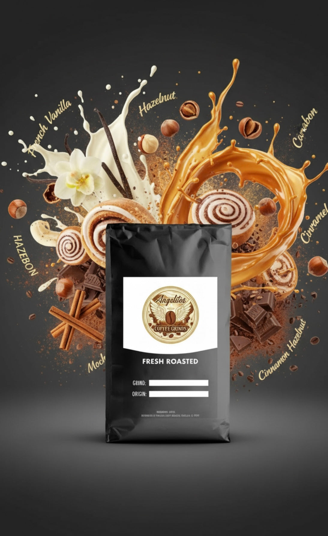 Sample Coffeee Flavored Coffees Sample Pack – Angelitos Garcias Coffee Grinds